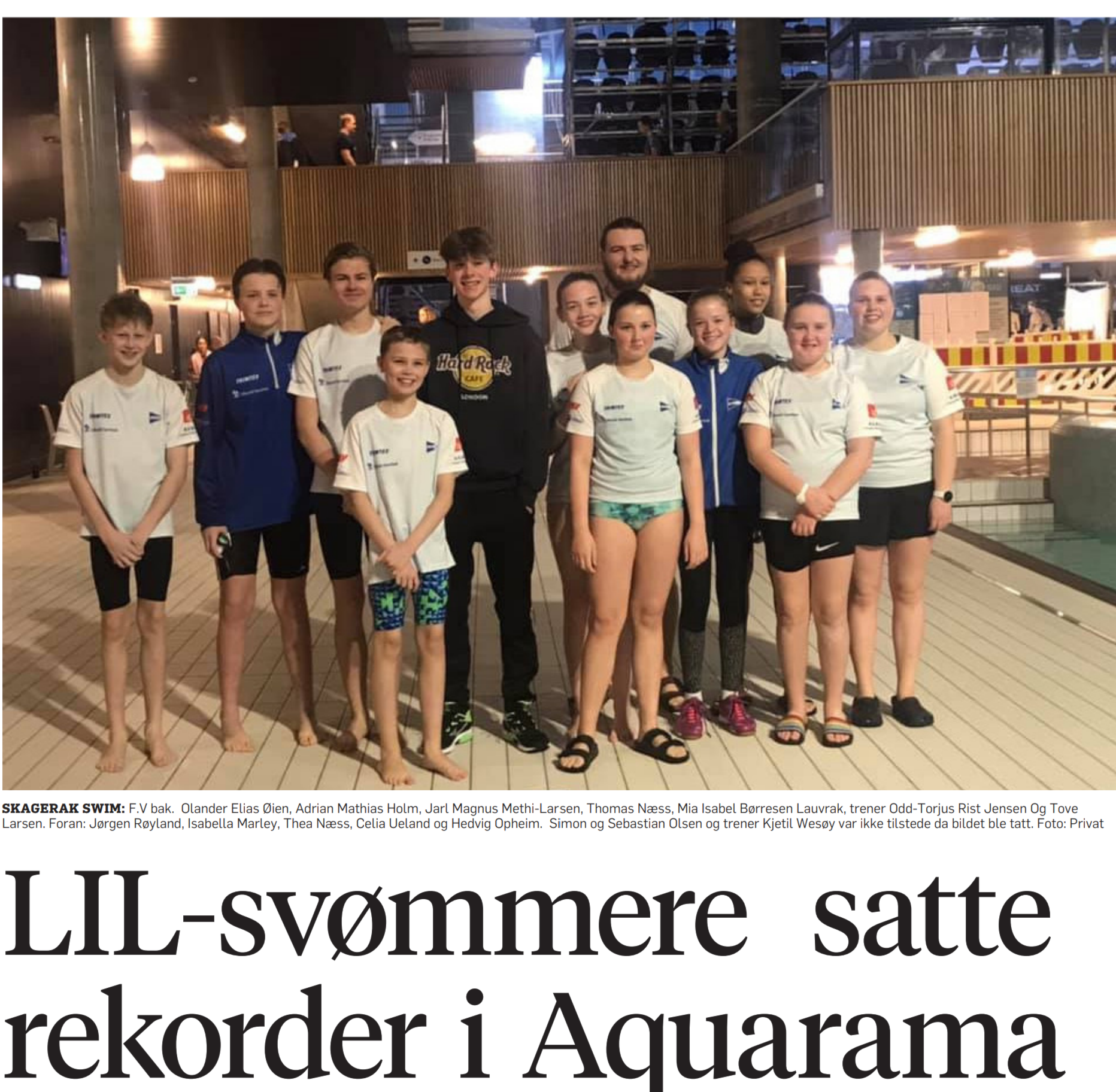 Hurra for LIL Svømmere